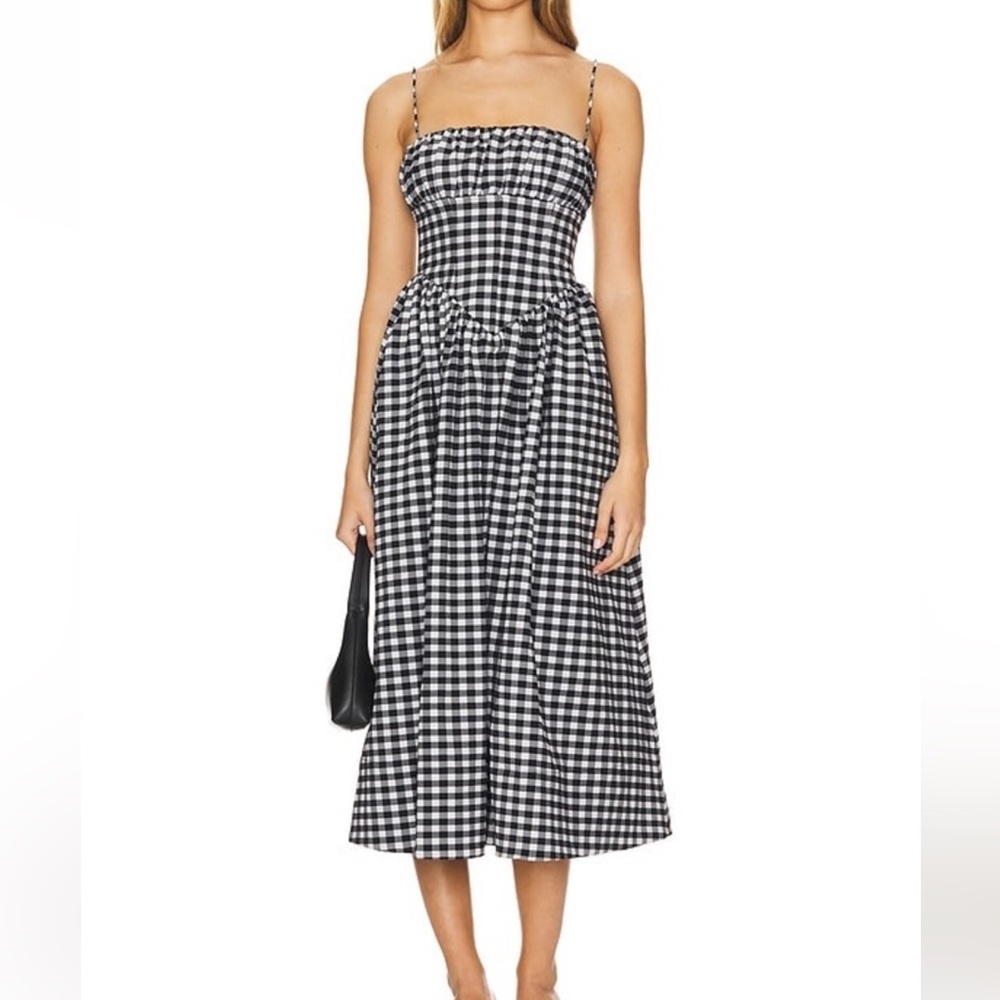 Ronny Kobo Collection Black and White Barrett Dress size medium